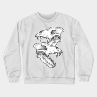 Wolf Skulls Crewneck Sweatshirt